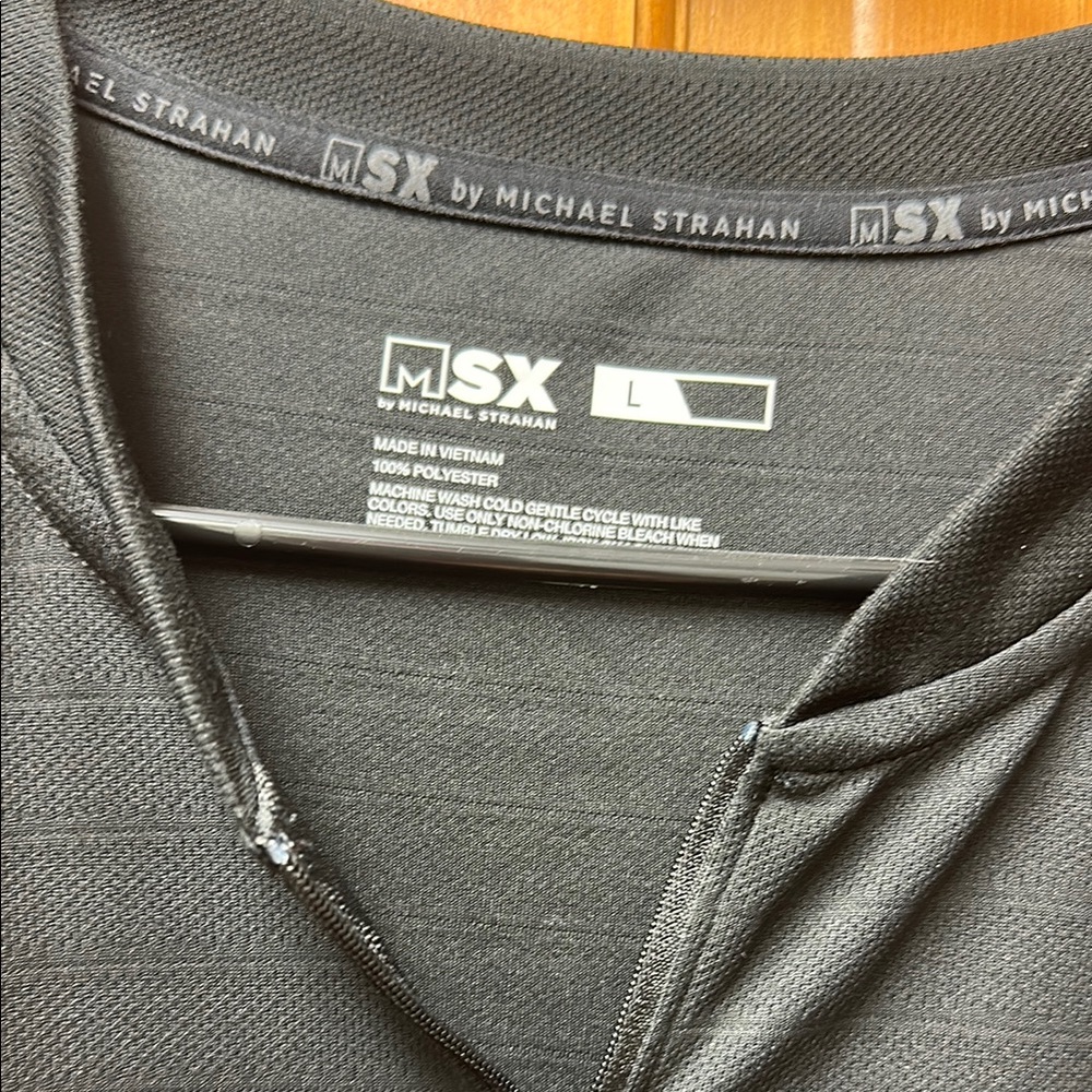 Black Long Sleeve Athletic Top - Picture 2 of 5